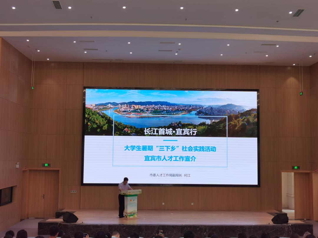 2021年全国大中专学生暑期"三下乡"社会实践走进四川宜宾